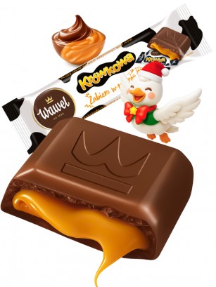 Chocolatina de Crema de Toffee con Leche 39g.