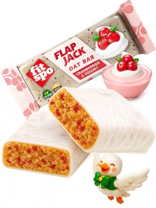 Barrita de Avena de Arándanos y Yogur | Dairy Sweets 90g.