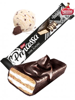 Barrita Princessa Chocolate Negro con Crema de Leche Nestle 40 grs