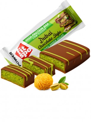 Chocolatina Dubai Proteica | Sin Azúcar | Dairy Sweets 50g.