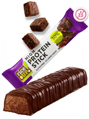 Chocolatina de Proteína de Brownie 40g. | Sin Gluten
