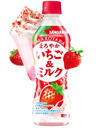 Bebida de Batido de Fresas de Primavera de Fukuoka 500 ml.