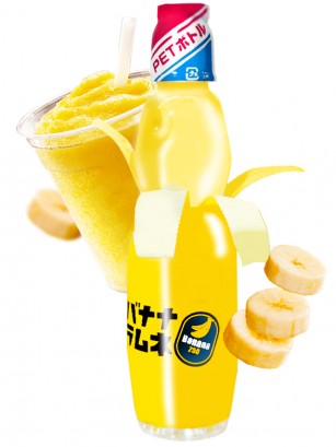 Soda Ramune de Banana 250 ml.