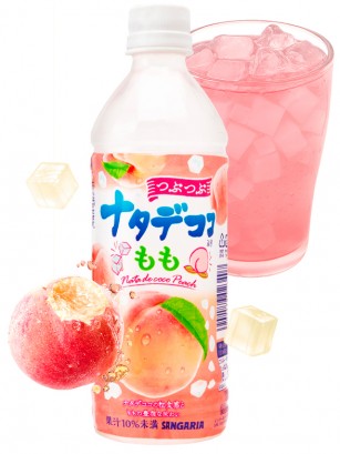 Bebida Toppings Jelly de Melocotón | Sangaria 500 ml.