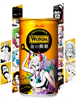 Café Latte Wonda Gold Premium | One Piece 12 Nuevos Diseños 185 grs.