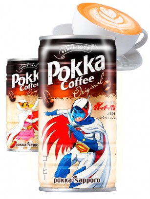 Café Latte Japonés Pokka Original | Anime Vintage | Comando G 190 grs