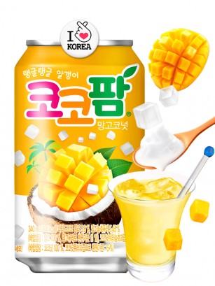 Bebida Coreana de Mango con Leche y Coco Jelly | Milky Mango 340 ml.