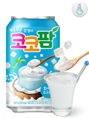 Bebida Coreana de Yogur Yakult y Coco Jelly | Milky Yakault 340 ml.