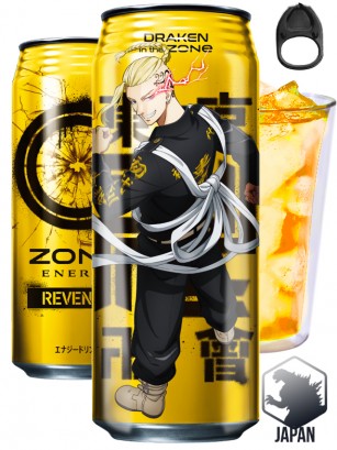 Bebida energética Japonesa ZONe Energy Revenge | Tokyo Revengers | Draken