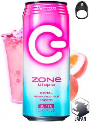 Bebida energética Japonesa ZONe Utopia 500 ml.