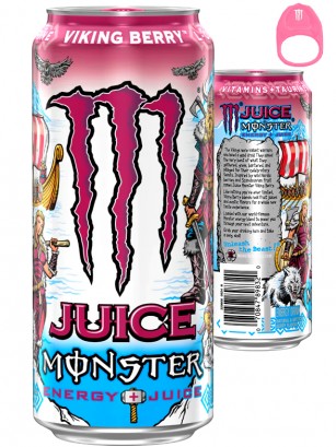 Bebida Energética Monster Energy Juice Viking Berry | Edición U.S.A. | 473 ml.
