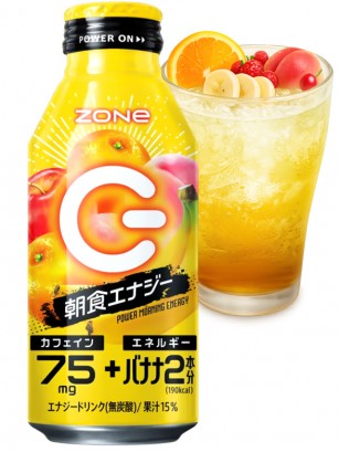 Bebida Energética Japonesa G-ZONe Breakfast Fruit Energy 400 ml.