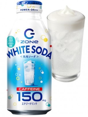 Bebida Energética Japonesa G-ZONe Energy | White estilo Calpis 400 ml.