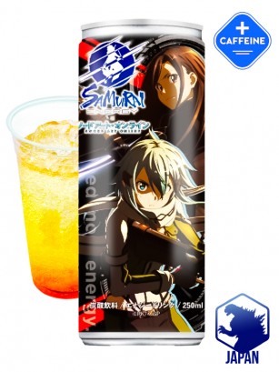 Bebida Energética Samurai Energy Triple Zero | Edición SAO Gun Gale 250 ml.