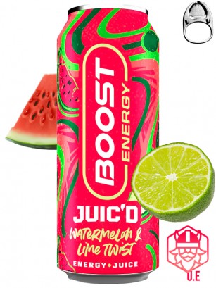 Bebida Energética de Sandía y Lima | Boost Energy 500 ml.