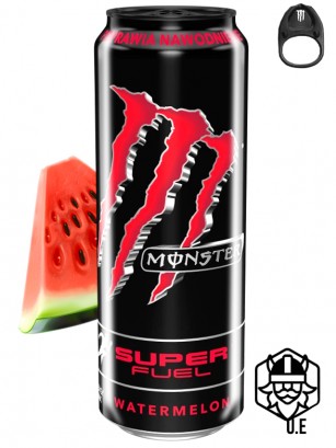 Monster Super Fuel Sandía | Anilla Negra 568 ml.