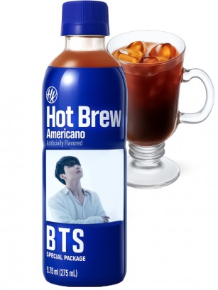 Café Coreano Hot Brew Americano | BTS Edition | 7 Diseños Aleatorios 350 ml.