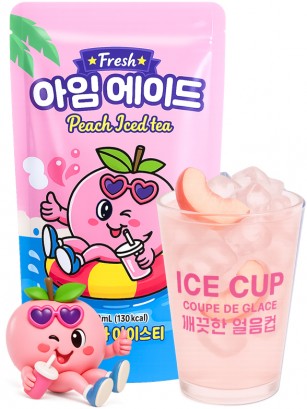 Té Negro Coreano de Melocotón Ice | Iced Tea Pouch 230 ml.