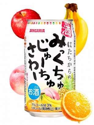 Bebida Licor Chu-Hi de Frutas 350 ml
