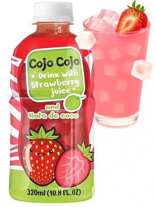 Bebida Cojo Cojo Mogu Fresa Toppings Jelly | + 30 Zumo | 320 ml.