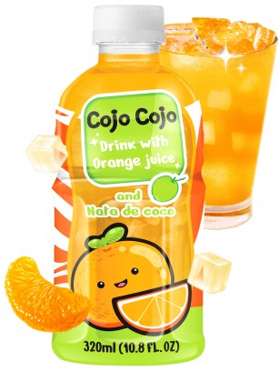 Bebida Cojo Cojo Mogu Naranja Toppings Jelly | + 30 Zumo | 320 ml.