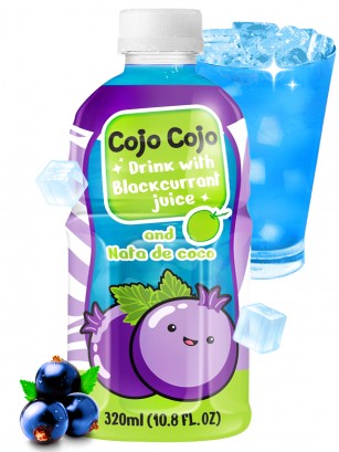 Bebida Cojo Cojo Mogu Grosella Negra Toppings Jelly | + 30 Zumo | 320 ml.