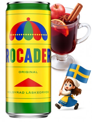 Refresco Sueco Trocadero Original | 330 ml.