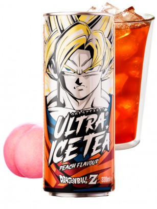 Bebida Té Helado de Melocotón | Dragon Ball | Goku 330 ml.