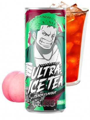Bebida Té Helado de Melocotón | One Piece  | Zoro 330 ml.