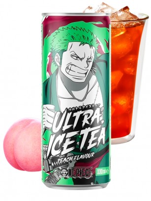 Bebida Té Helado de Melocotón | One Piece  | Zoro 330 ml.