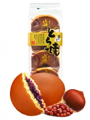 Big Dorayakis de Crema de Azuki  y Castañas | Pack 5