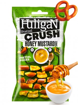 Bocaditos Pretzel Sabor Salsa Mostaza-Miel 65g.