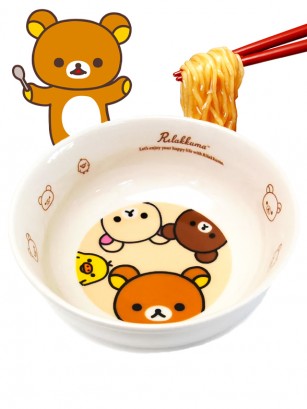 Bol de Porcelana para Ramen | Rilakkuma