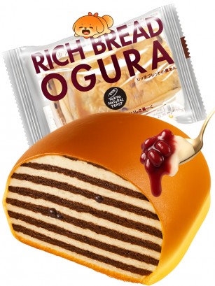 Bollo Tokyo Brioche Mil Capas de Azuki | Rich Bread 80g
