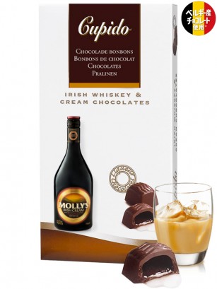 Bombones de Chocolate Intenso Belga y Crema Irlandesa de Whisky | Cupido 150 grs.