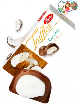 Trufas de Chocolate con Crema de Coco 180 grs.
