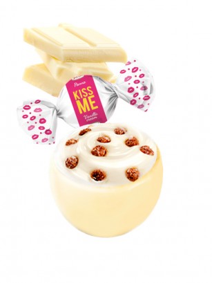 Bombón Kiss Me de Pascua de Chocolate Blanco y Nata | Unidad