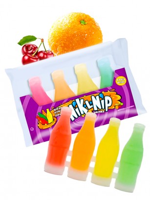 Bebida de Chuche Botellas Nik-L-Nip 4 Sabores 16 ml.