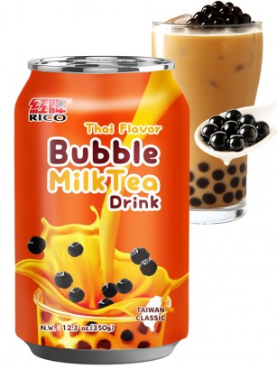 Bebida Bubble Milk Tea estilo Thai | 340 ml.
