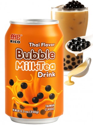 Bebida Bubble Milk Tea estilo Thai | 340 ml.