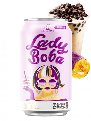 Bebida Bubble Tea de Taro | Lady Boba 315 ml.