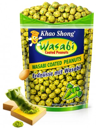 Cacahuetes Tempurizados con Wasabi 140g.