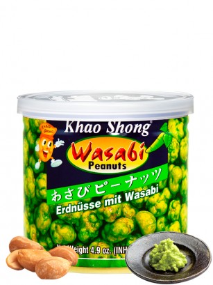 Cacahuetes tostados con Wasabi 140g.