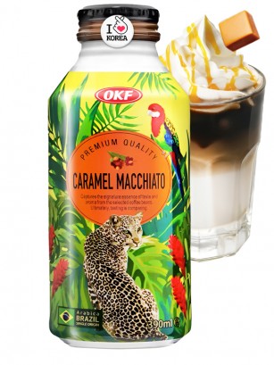 Café Coreano Caramel Macchiato | Premium Quality | OKF 390 ml.