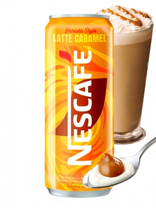 Café Latte Caramel Barista Style | Nescafé 250 ml.