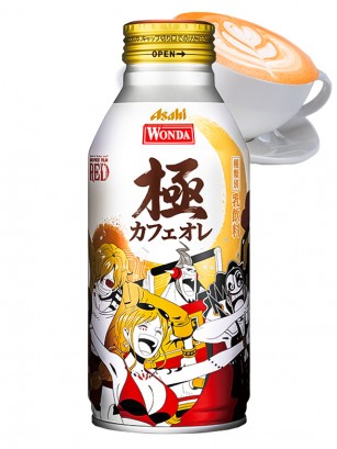 Café Latte Wonda Especial | One Piece Botella Aluminio | Nuevo Diseño 370 grs.
