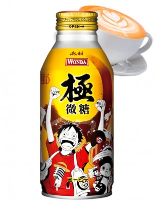 Café Latte Wonda Gold Premium | One Piece Botella Aluminio | Nuevo Diseño 370 grs.