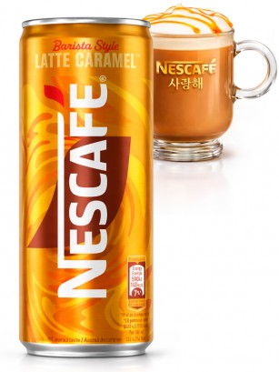 Café Latte Caramel Barista Style | Nescafé 250 ml.