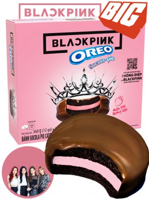 Pastelitos Oreo Fresa Bañados con Chocolate con Leche | Edición Signature BlackPink | BIG COMBO