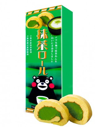 Cake Rolls de Matcha | Kumamon 160 grs. | Pedido GRATIS!